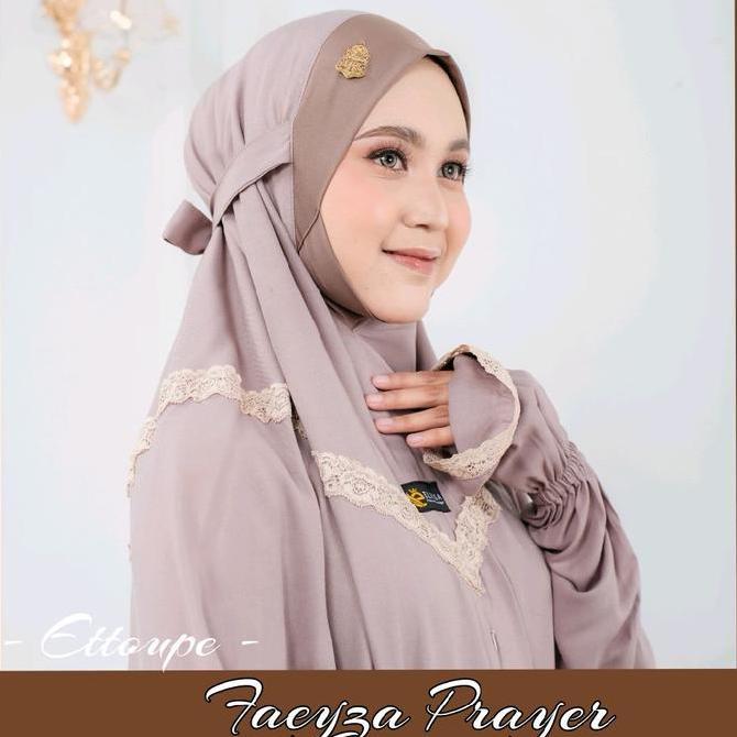 LIFESTYLE Mukena Atas bawah Berlengan Khadeejah by elkisa/mukena Faeyza by Elkisa/mukena atas bawah 