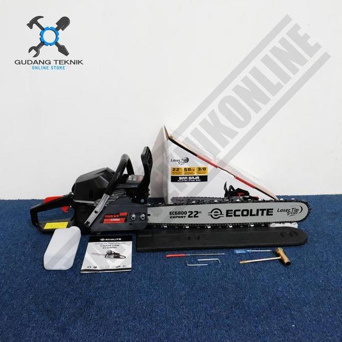 SABILULUNGAN Chainsaw Ecolite EC6800 / Mesin Gergaji Kayu Chainsaw Ecolite Laser