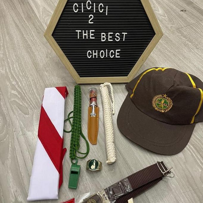 Perlengkapan Pramuka Siaga Putra Putri Atribut Pramuka