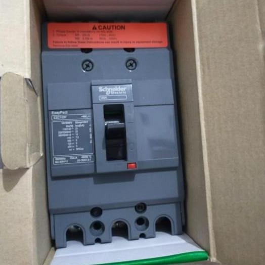 Mccb Nfb Ezc100F 3P 60A 75A 80A 100A Schneider Diskon
