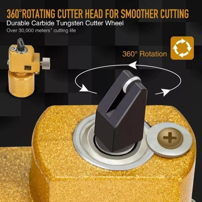 Jangka potong kaca bulat Lingkaran pemotong panjang 50 cm