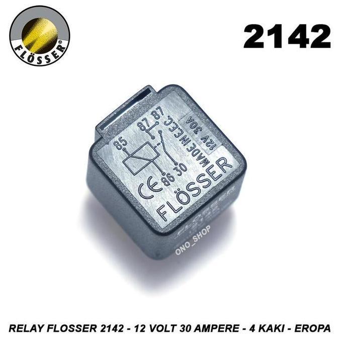Otove- Relay Flosser 12 Volt 20/30 Ampere 4 Kaki 2142 Eropa