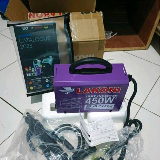 Mesin las mesin las lakoni basic 120A 450watt