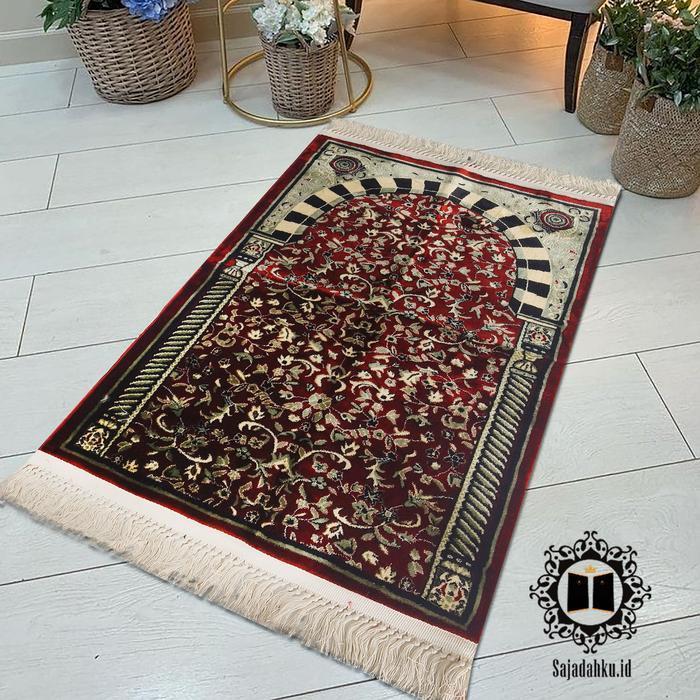 (Terbaru) Sajadah Tebal Premium Empuk Model Karpet Bestseller