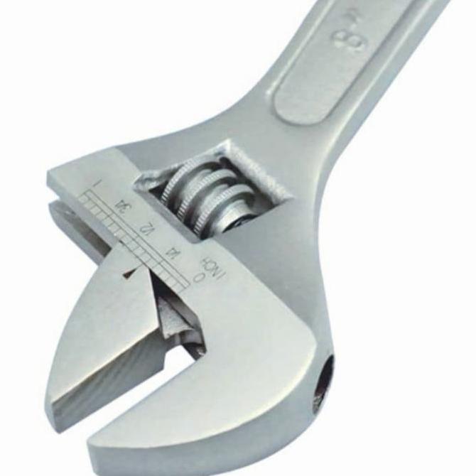 KUNCI INGGRIS TEKIRO 8 INCH 200 MM BERKULITAS