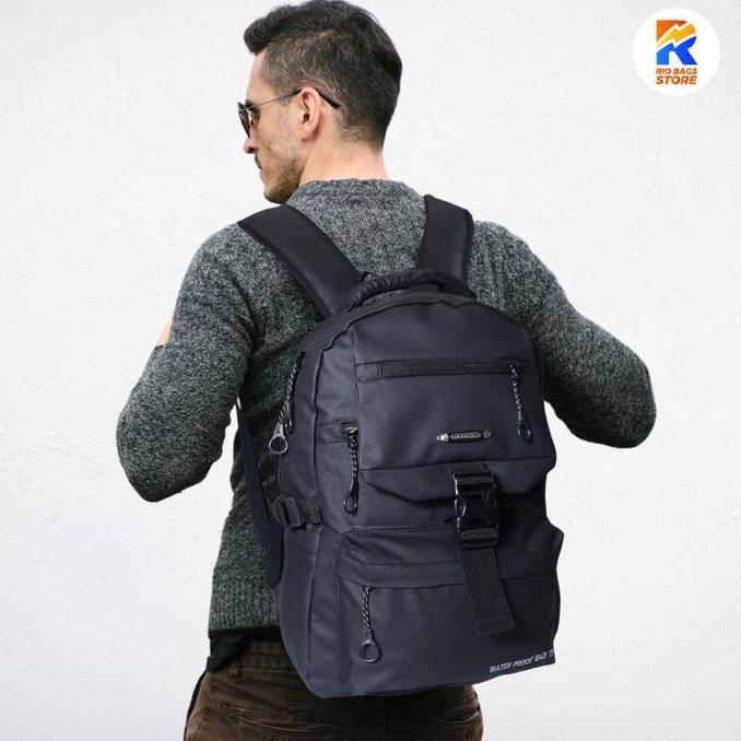 Tas Ransel Polo SMP-SMA-KULIAH-KERJA / Tas Ransel Polo Anti Air Unisex ransel  kuliah