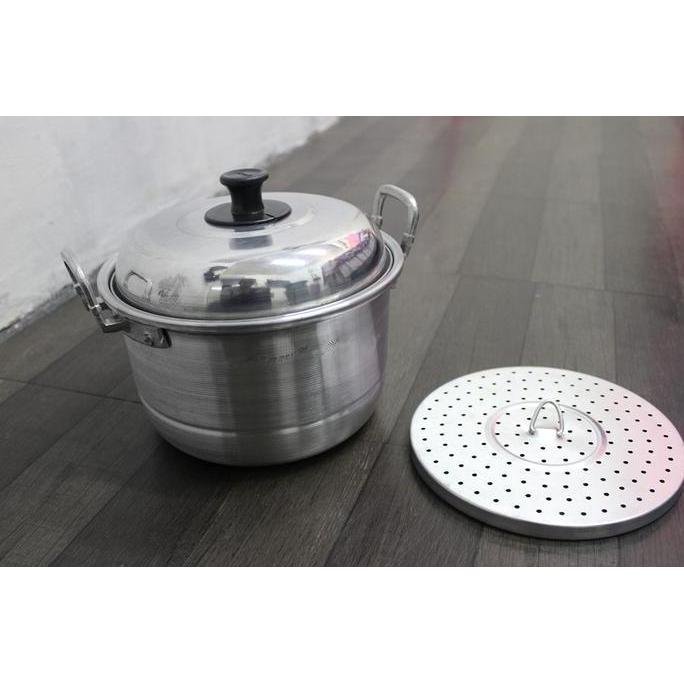 panci DANDANG steamer tutup set 18CM jawa masak air serbaguna kukus