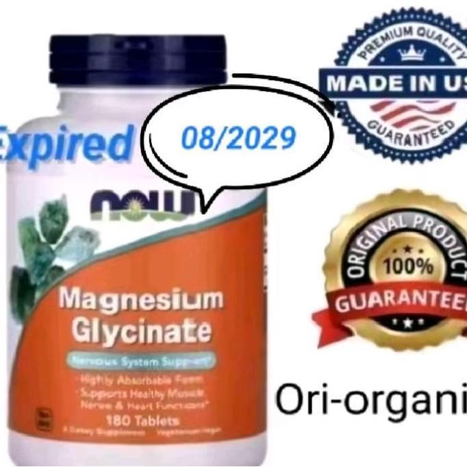 Now Foods Magnesium Glyte 180