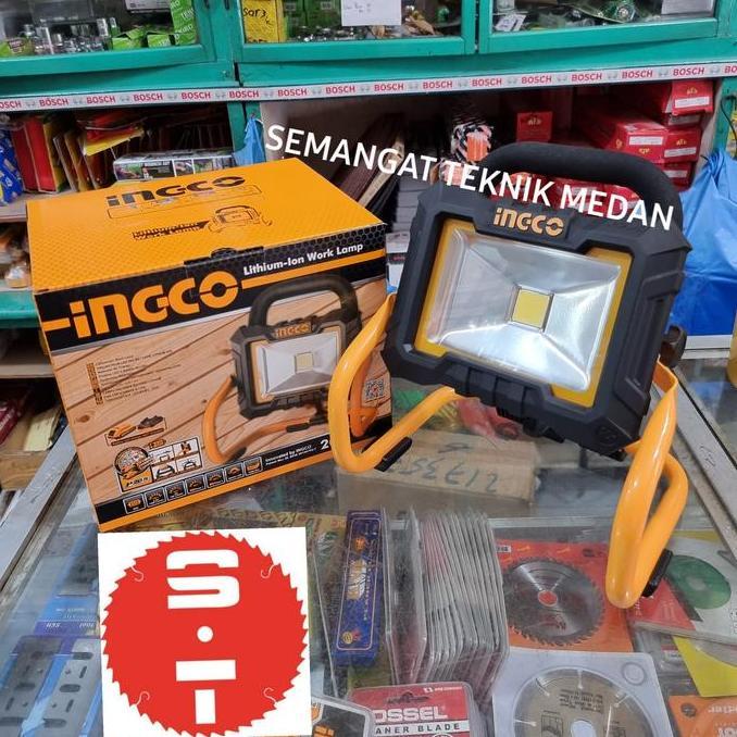 HARGA DISC - CWLI2002 CORDLESS LAMPU SOROT LIGHT LAMP LED 20 WATT UNIT 20V INGCO