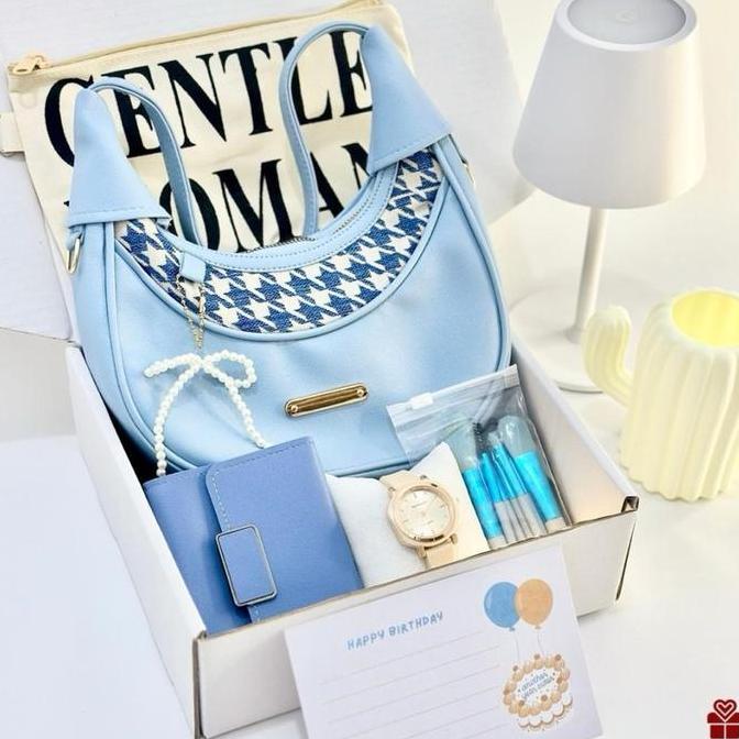 Hampers Kado Ulang Tahun Cewek | Kado Pacar Sahabat Perempuan | Birthday Box Aesthetic | Birthday Gi
