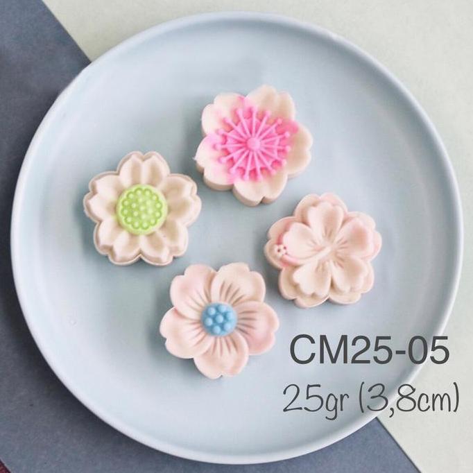 NEW - Cetakan Nastar, mooncake, CM2505 mochi, snowskin, wagashi, kue ku