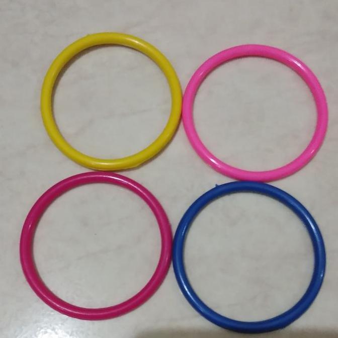 Gelang Gelangan Mainan Plastik 100pcs