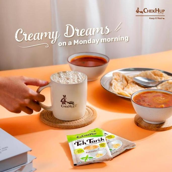 Ready  Chek Hup Teh Tarik 3in1 Rich Creamy / Chek Hup Teh Tarik