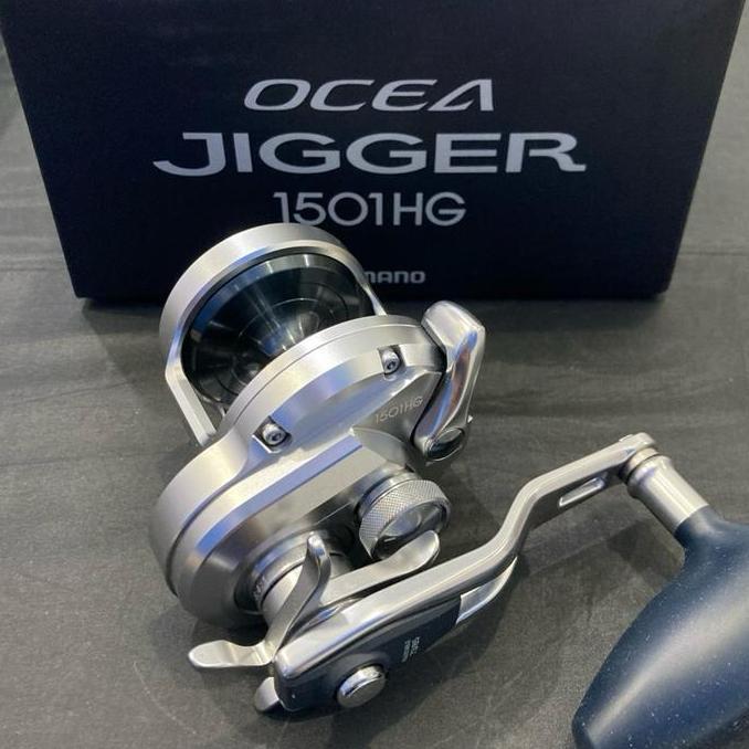 Reel Shimano ocea jigger 1501HG handel kiri|reel jigging reel slow jigging saltwater