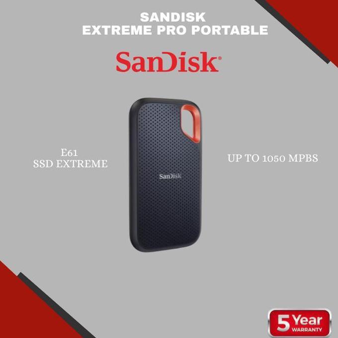 Saveyou- New Sandisk Extreme Ssd Portable V2 2Tb 1Tb 500Gb Ssd External Hardisk