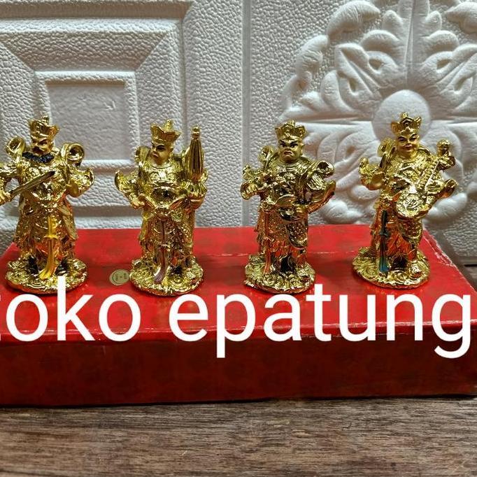 TERBARU - patung dewa 4 tai tien wang 3 inch