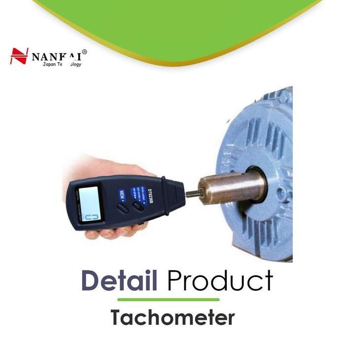Tachometer / Alat Ukur Putaran Rotasi Digital Nankai