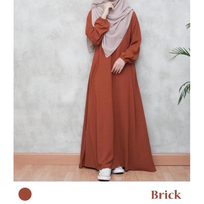 aliva dress gamis wanita hijab /Pakaian Muslim/Gamis
