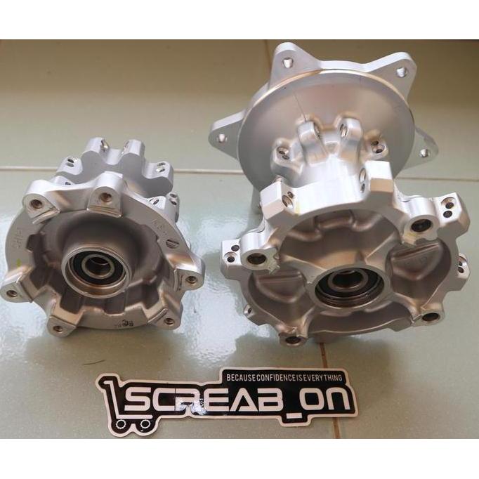 Tromol honda crf 150L depan hold 36 belakang hold 32