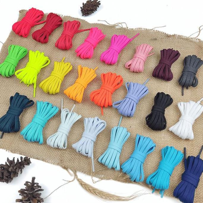 Original Limited Tali Sepatu Futsal / Bola / Running Pipih Lebar 4mm