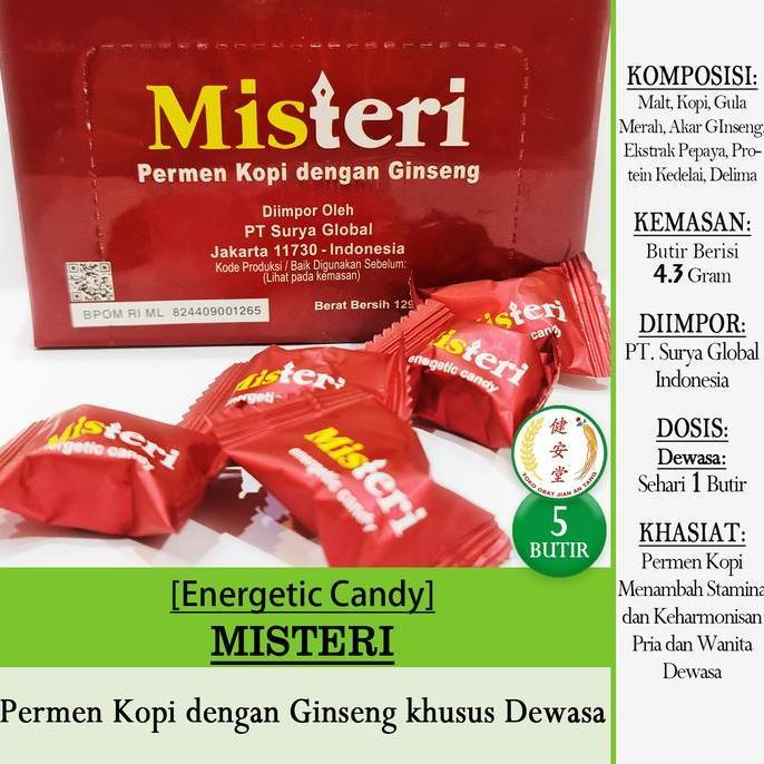 ((((()paling dicari] PERMEN STAMINA MISTERI - Energetic Candy - Permen Kopi Dengan Ginseng untuk Pri