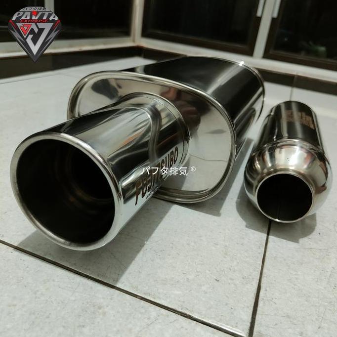 KNALPOT MOBIL FUJITSUBO PLUS RESONATOR ORIGINAL PAVTA BASS BULAT ORIGINAL DAN TERPERCAYA