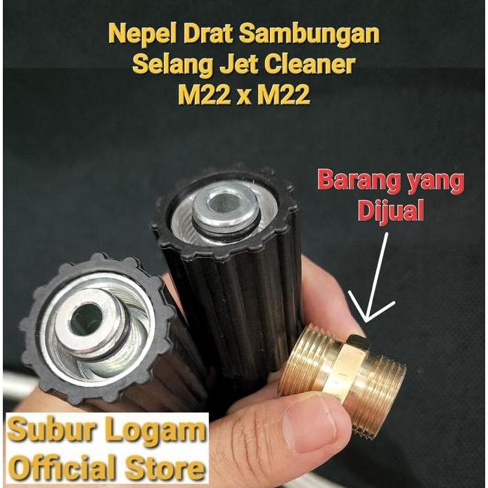 Nepel Sambungan Selang Jet Cleaner Superjet100S Superjet 100S 100 S