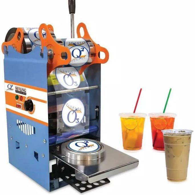 Promo Cup Sealer Q2 Alat Press Gelas Minum Plastik Manual Q2 8881 Termurah S Diskon