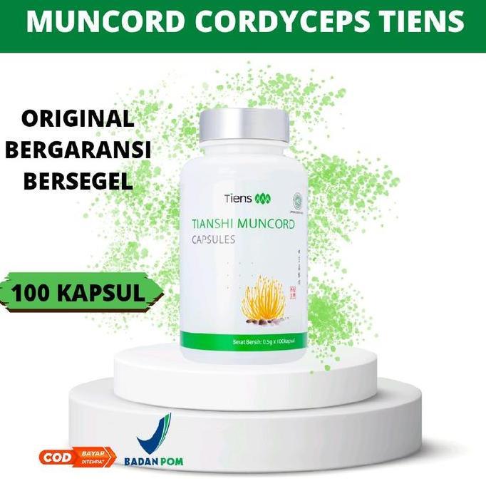 MUNCORD CORDYCEPS TIENS - NUTRISI ALAMI