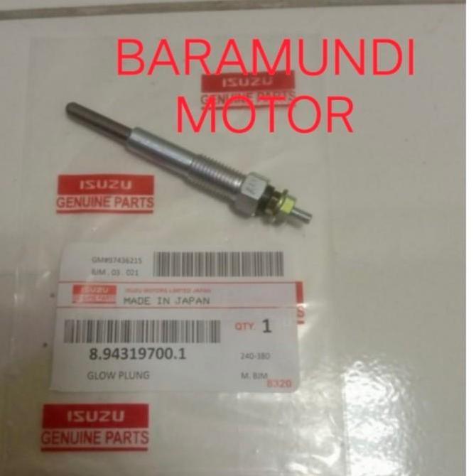 Glow plug/busi pemanas panther 2.3/panther 2.5/touring 8-94319-700-1