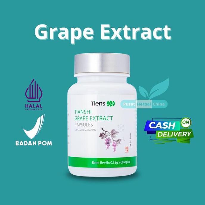 TIENS Grape Extract - Herbal Tianshi Grape Extract Tiens - BPOM
