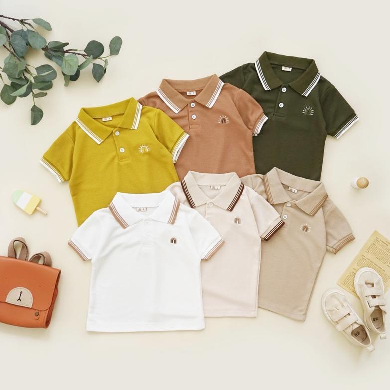 DISKON ZANE TOP - PROMO 3.3 KAOS POLO ANAK LUCU UNISEX