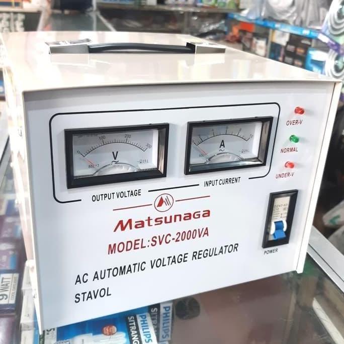 Stabilizer Matsunaga 2000 Watt Stavol Matsunaga | Promo