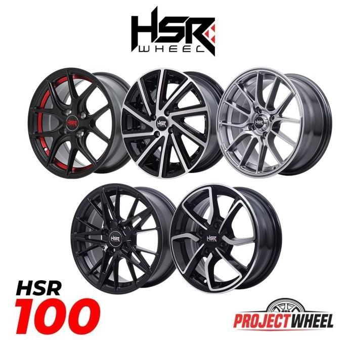 Velg Mobil Ring 14 hingga Ring 22 HSR Wheels - HSR100