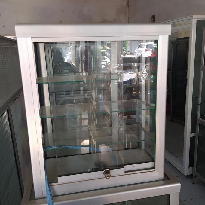 Promo Etalase rak rokok kaca Diskon