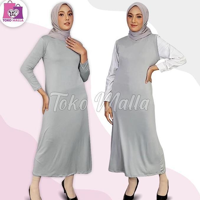 Murah Baju Manset Gamis Dlaman Wanita Bahan Spandek Balon Tipis Khusus Dalaman Lembut dan Adem Mangs