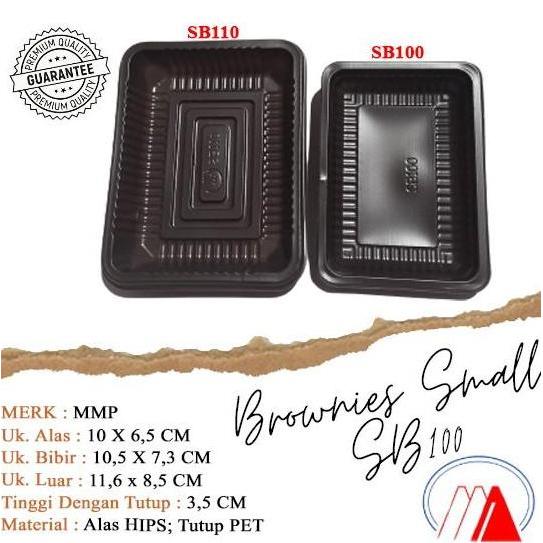 [50 SET] Mika Brownies sb100 / Mika kue brownies mini kecil / small