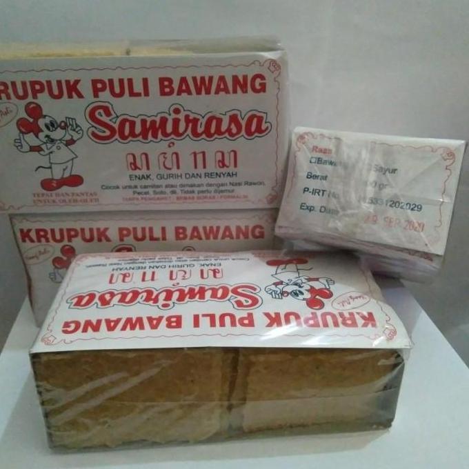 krupuk bawang puli samirasa sidoarjo