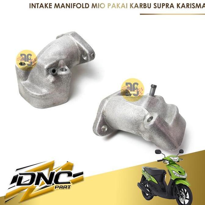 INTAKE MANIFOLD MIO UNTUK PASANG KARBU SUPRA KARISMA FULL ALUMUNIUM