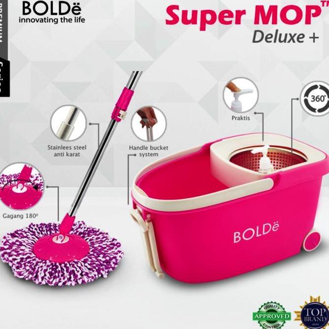 Alat Pel Lantai Bolde Super Mop Deluxe+ Original