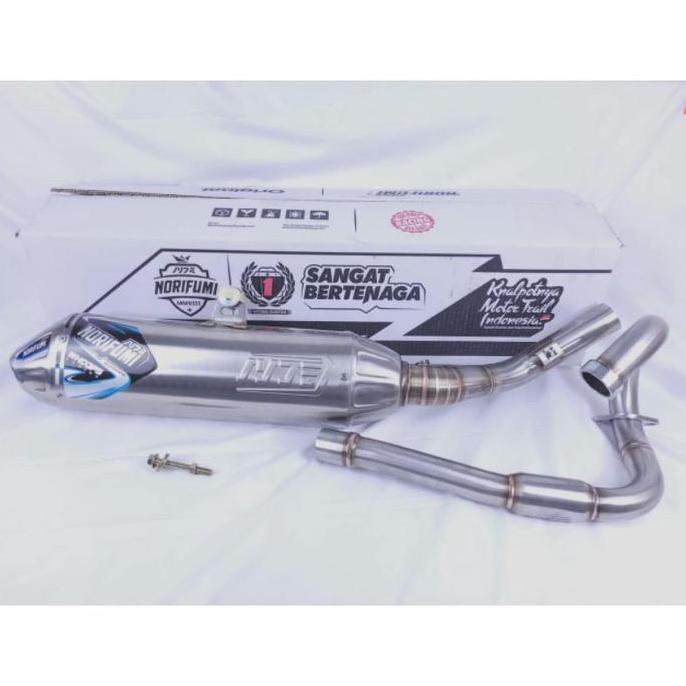 KNALPOT NORIFUMI TREX STAINLESS KLX 230 KLX 230R