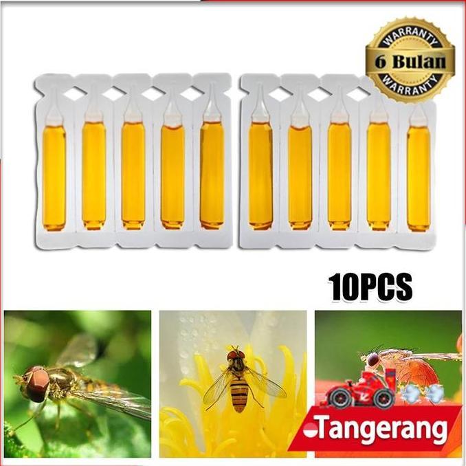 SIMATEKNO 10pcs Fruit Fly Attractant 2ml Trap Bait / Fruit Fly Attractant Liquid