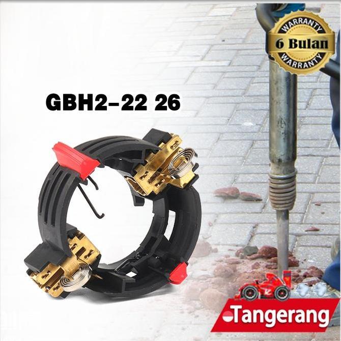 SIMATEKNO Brush Holder Mesin Bor GBH2-26 Sparepart Brush Holder