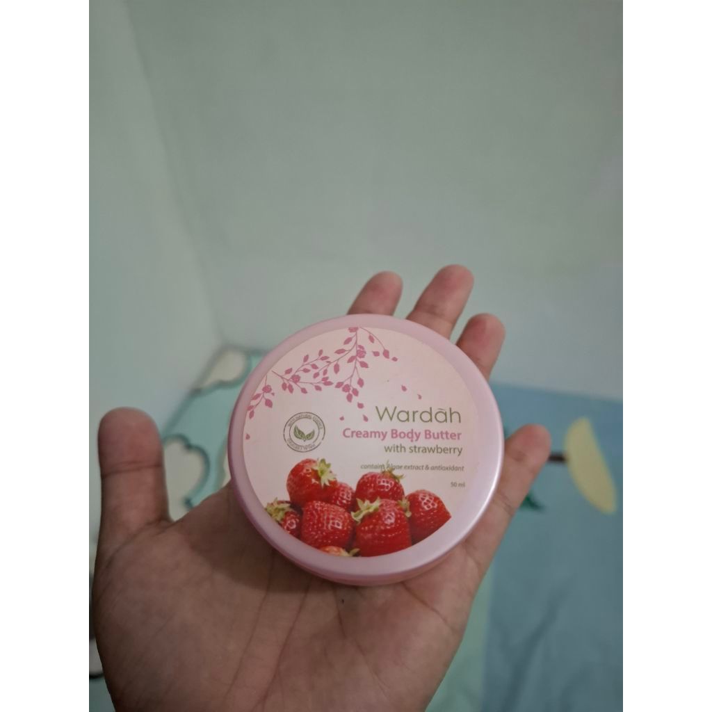 preloved body butter wardah