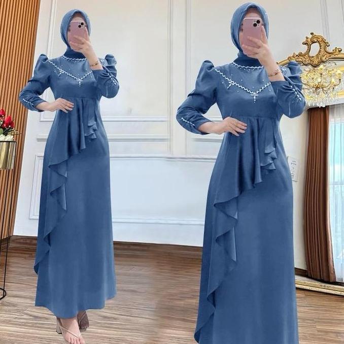 Murah MAXI MAYANA (M-XXL) GAMIS MUSLIM DRESS WANITA GAUN WANITA GAMIS MURAH GAMIS PESTA GAMIS LEBARA