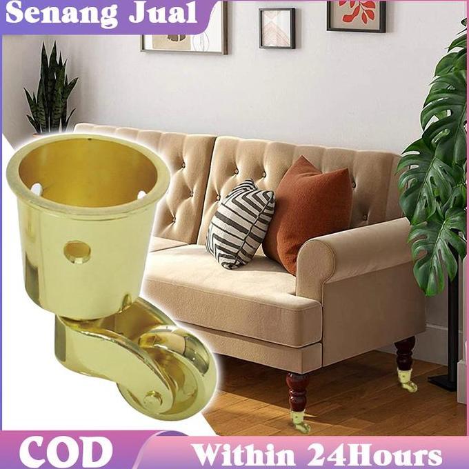SHAKESPARE Roda Caster Roda Rak Roda Furniture Roda Tempel Mini Serbaguna Roda Meja Kursi