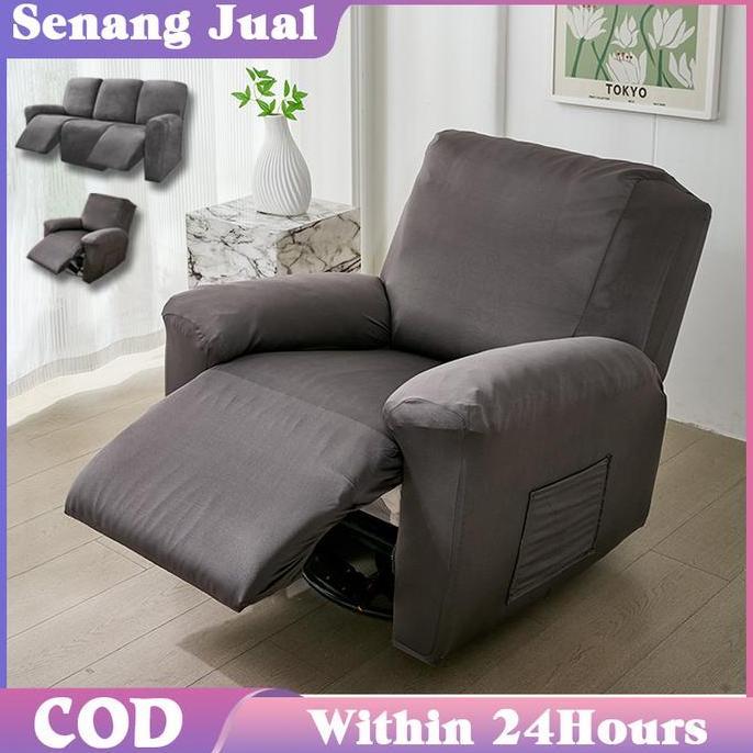 SHAKESPARE Cover Sofa 3 Seater Waterproof Untuk Keluarga Sarung Sofa 1 Seater
