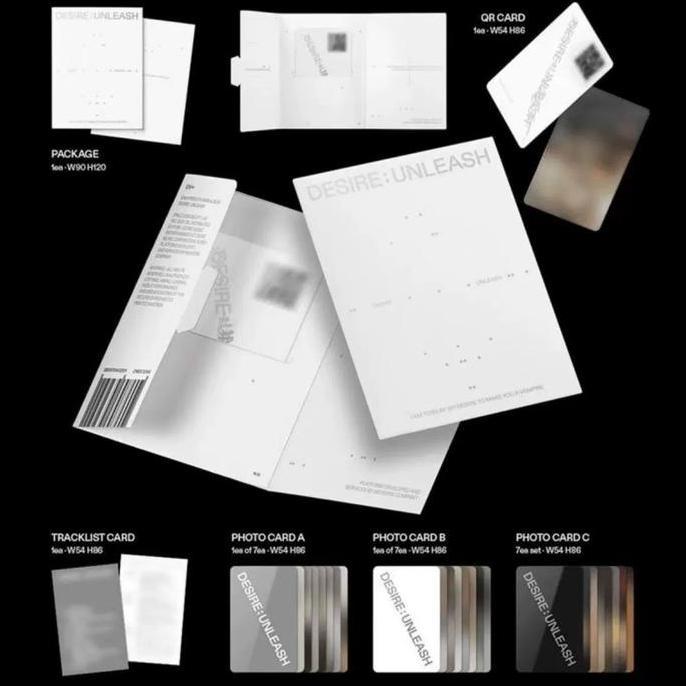 MONTMERY ENHYPEN - DESIRE: UNLEASH (WEVERSE VER.) / UNLEASH ver.WEVERSE ENHYPEN