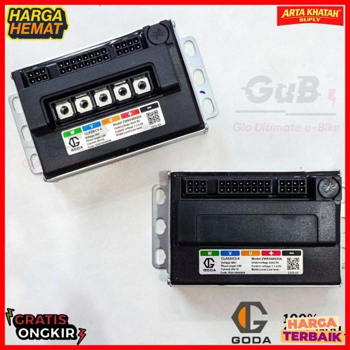 New Controller Sepeda Listrik Goda Baru Classic 5-6 Model Zwk048020A 48 Volt Original