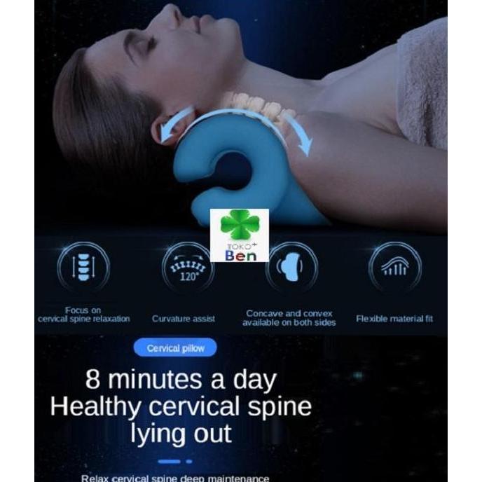 Bantal Kesehatan Leher/Bantal Terapi Leher/Neck Pillow/Bantal Leher/Bantal Leher Kesehatan/Neck Mass